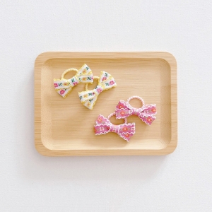 Baby Hair Tie Bow Floral Mini CNY Set (BPT6416)